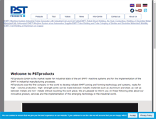 Tablet Screenshot of english.pstproducts.com